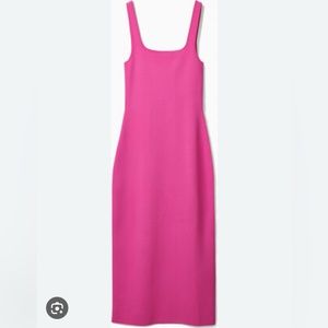 Cos knitted midi tube dress